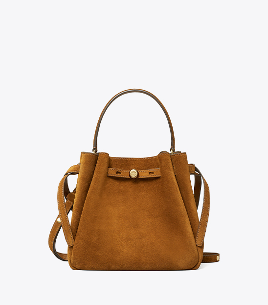 ROMY SUEDE BUCKET BAG