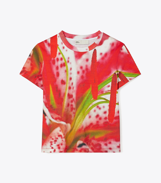 PRINTED COTTON T-SHIRT