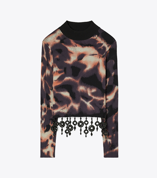 EMBELLISHED COTTON TOP