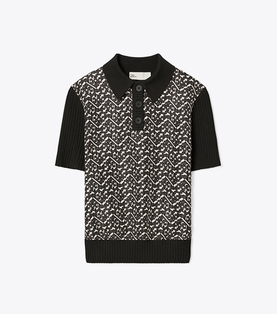 SILK FRONT POLO