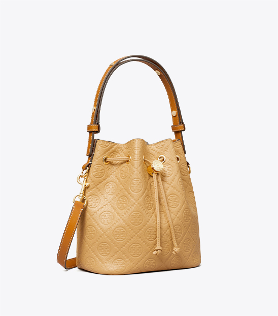 túi bucket t-monogram pebble