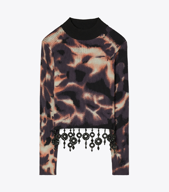 EMBELLISHED COTTON TOP