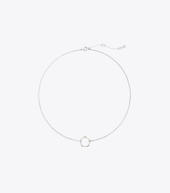 MILLER STUD CIRCLE PENDANT